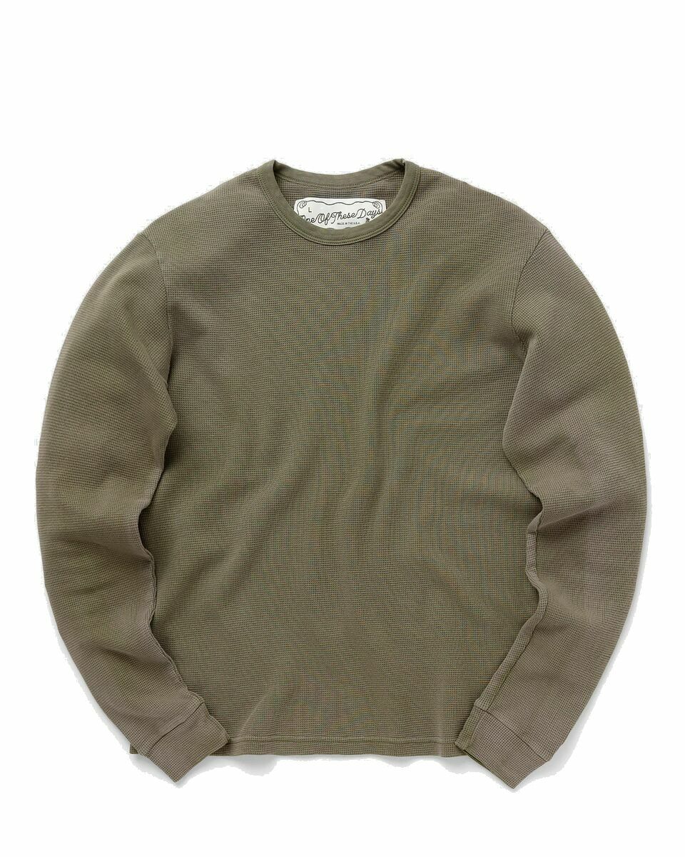 Photo: One Of These Days Arroyo Thermal Green - Mens - Sweatshirts