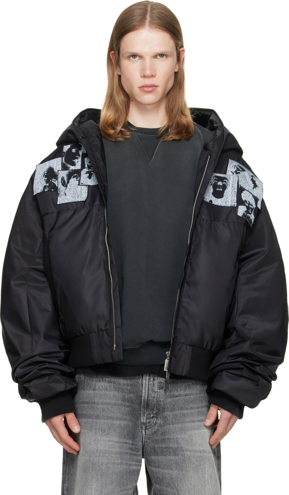 Rivington Roi Rebis Black Mentalists Bomber Jacket