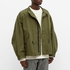 Uniform Bridge Men's Fishtail Short Jacket in Khaki