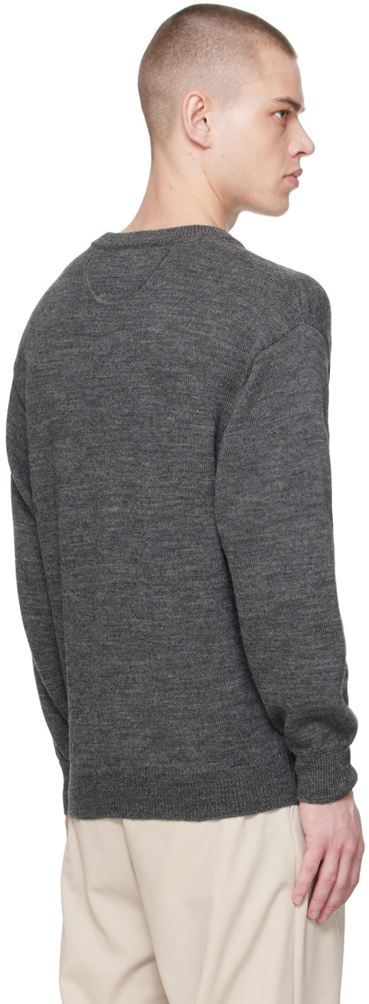Commission Gray Stripe Sweater