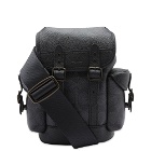 Coach Men's Hitch Signature Backpack in Charcoal