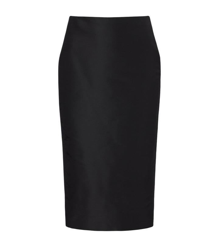 Photo: Gucci Silk faille pencil skirt