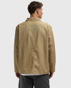 Parlez Flow Jacket Brown Mens Overshirt