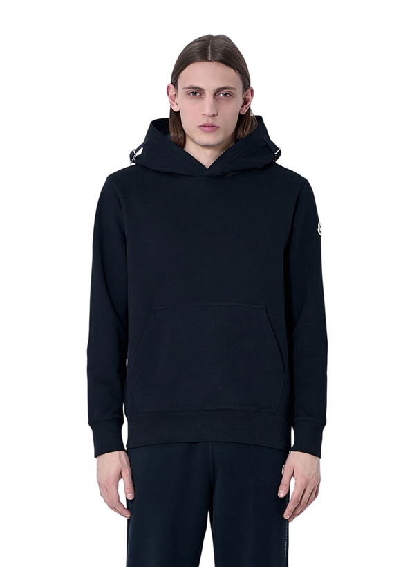 Photo: Moncler Logo Patch Hooded Sweatshirt