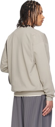 Y-3 Taupe Brushed Terry Crew Sweatshirt