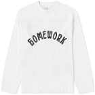 Homework Men's Spectrum Ls T-Shirt in White