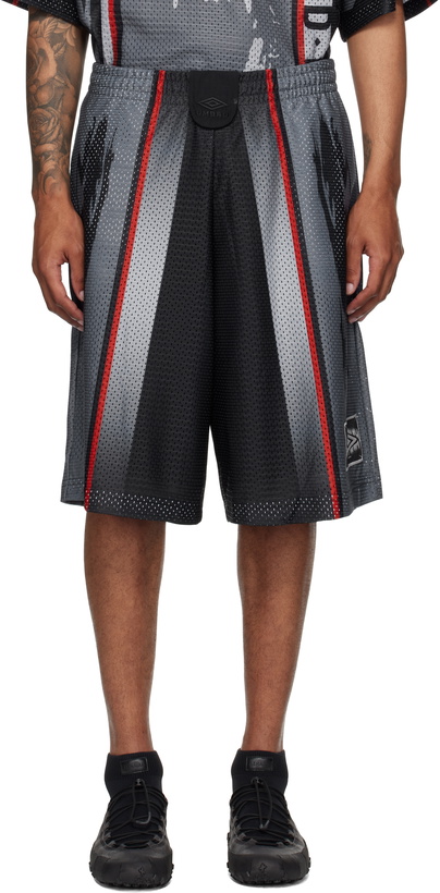 Photo: Umbro Black 98/99 'Hard Times' Shorts