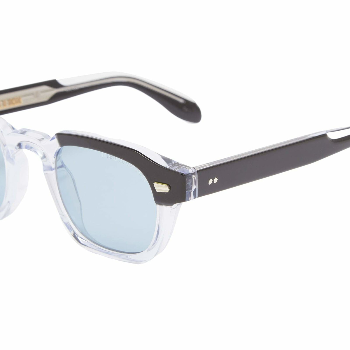 Cutler and Gross 1420 Sunglasses in Black/Crystal 
