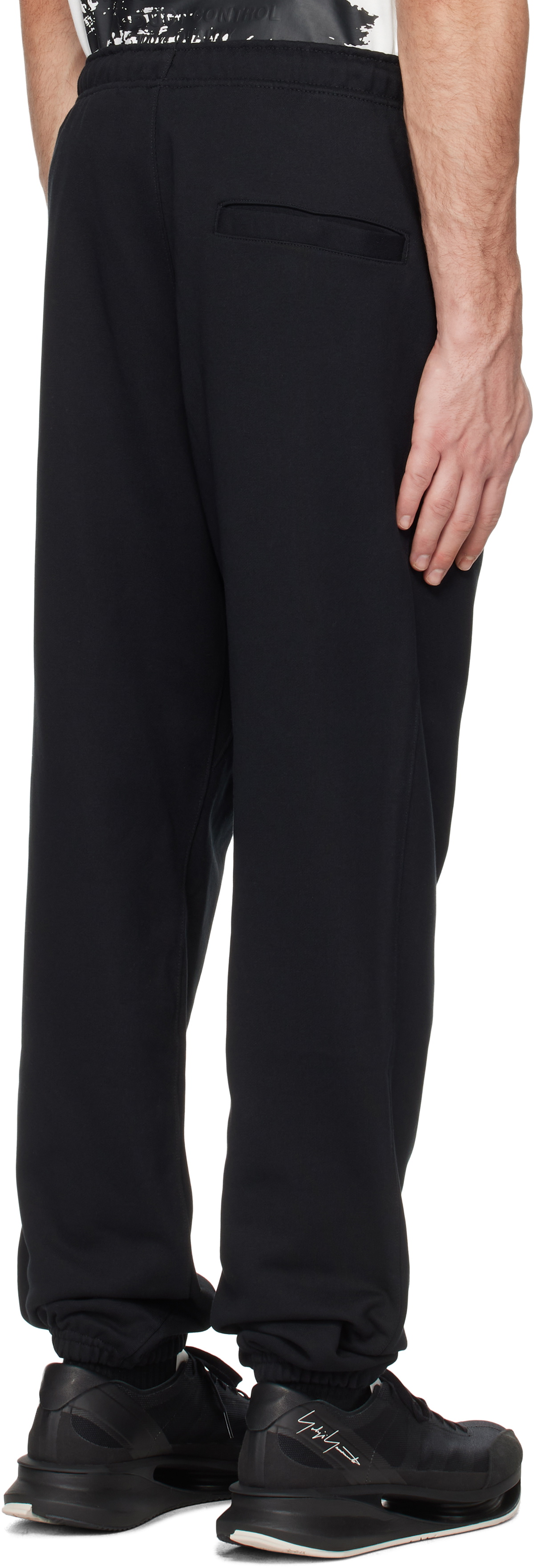 Y-3 Black French Terry Sweatpants