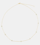 Stone and Strand Diamonds By The Dozen 10kt gold necklace with diamonds