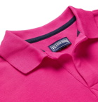 Vilebrequin - Boys Ages 2 - 12 Contrast-Tipped Cotton-Piqué Polo Shirt - Men - Pink