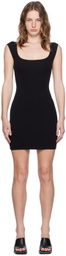 Gil Rodriguez Black 'El Tigre' Minidress