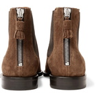 Givenchy - Suede Chelsea Boots - Men - Chocolate