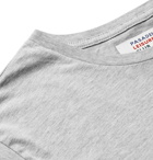 Pasadena Leisure Club - Fishing Printed Mélange Cotton-Jersey T-Shirt - Gray