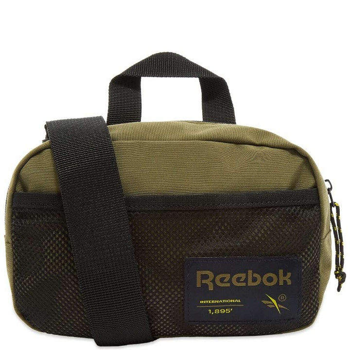 Photo: Reebok Outdoor Shoulder Bag in Army Green