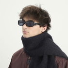 Le Specs Gigglemug Sunglasses in Black/Smoke Mono Polarized 