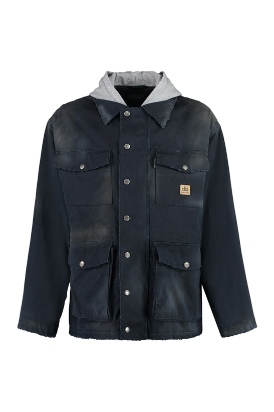 Photo: Balenciaga Hooded Gabardine Parka
