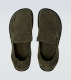 Loewe Flex suede loafers