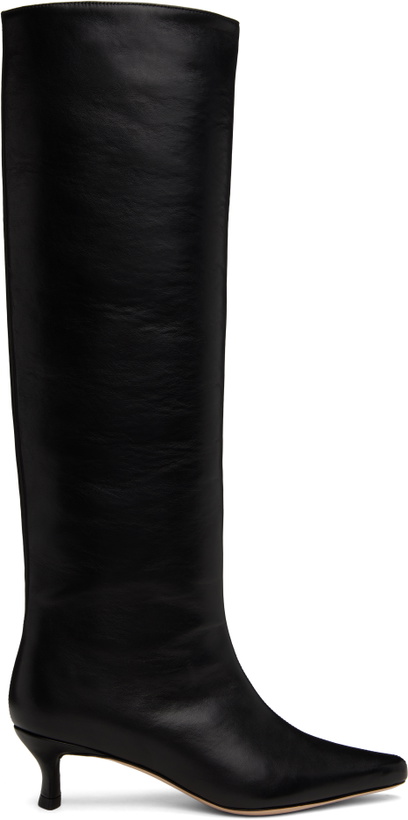 Photo: BY FAR Brown Kitten Stevie 42 Tall Boots