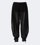 De La Vali Ines chiffon balloon pants