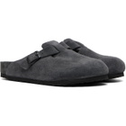 Birkenstock Gray Regular Boston Slip-on Loafers