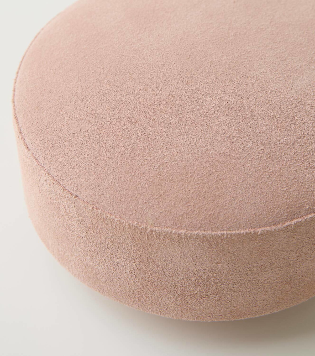Michaël Verheyden Pastille suede and wood container