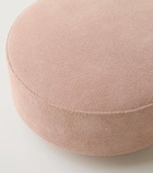 Michaël Verheyden Pastille suede and wood container