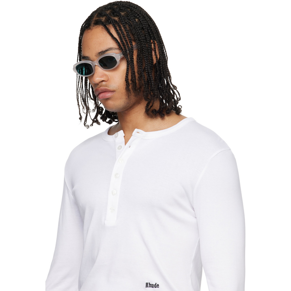 RETROSUPERFUTURE Off-White Esatto Sunglasses