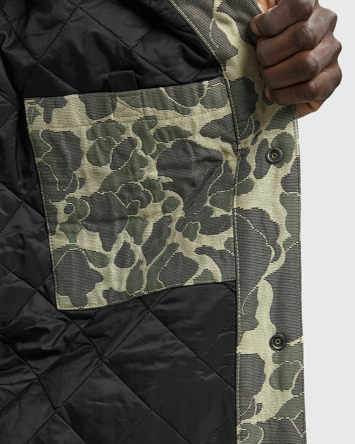 Carhartt WIP Tapestry Chore Coat Green Mens Parka