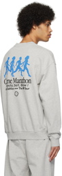 Carne Bollente Gray 'Carne Marathon' Sweatshirt