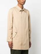 BURBERRY - Trench Coat With Logo