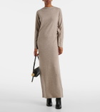 Jardin des Orangers Wool and cashmere maxi dress
