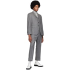 Thom Browne Grey Classic Backstrap Trousers