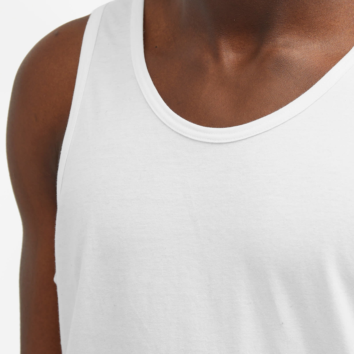 Comme des Garçons SHIRT Men's x Sunspel Vest in White