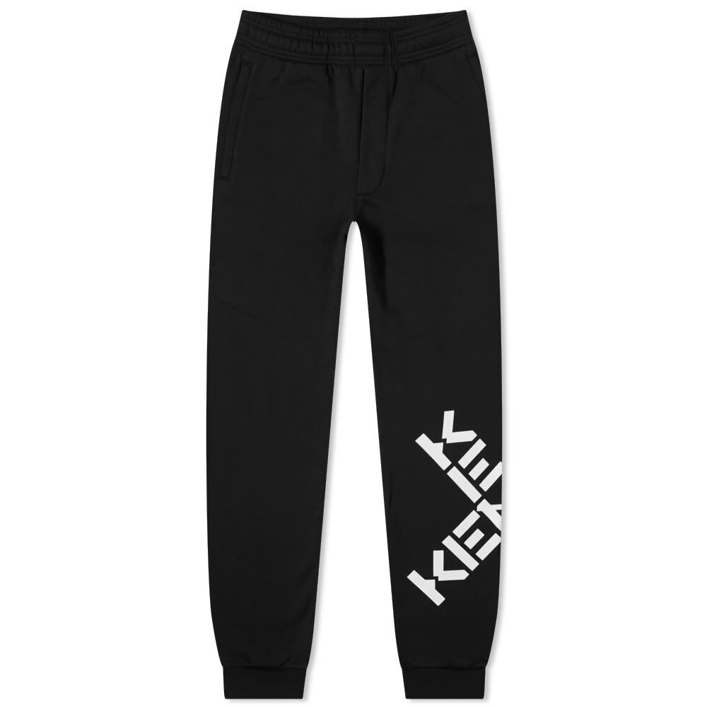 Kenzo Men's Sport X Logo Sweat Pant in Black Kenzo