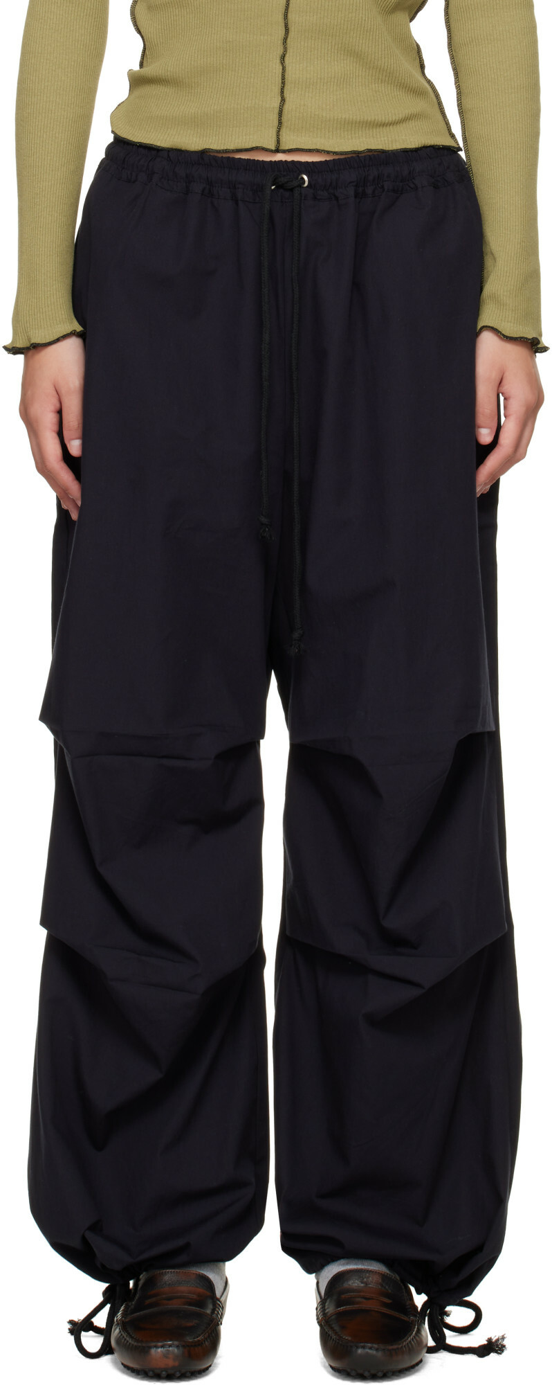 Baserange Black Uro Lounge Pants