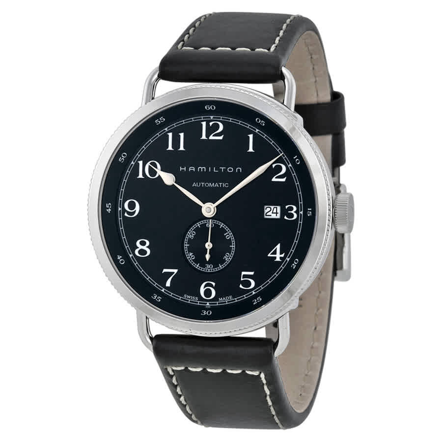 Hamilton Khaki Navy Pioneer Automatic Black Dial Mens Watch H78415733