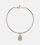 Shay Jewelry 18kt gold choker with diamonds