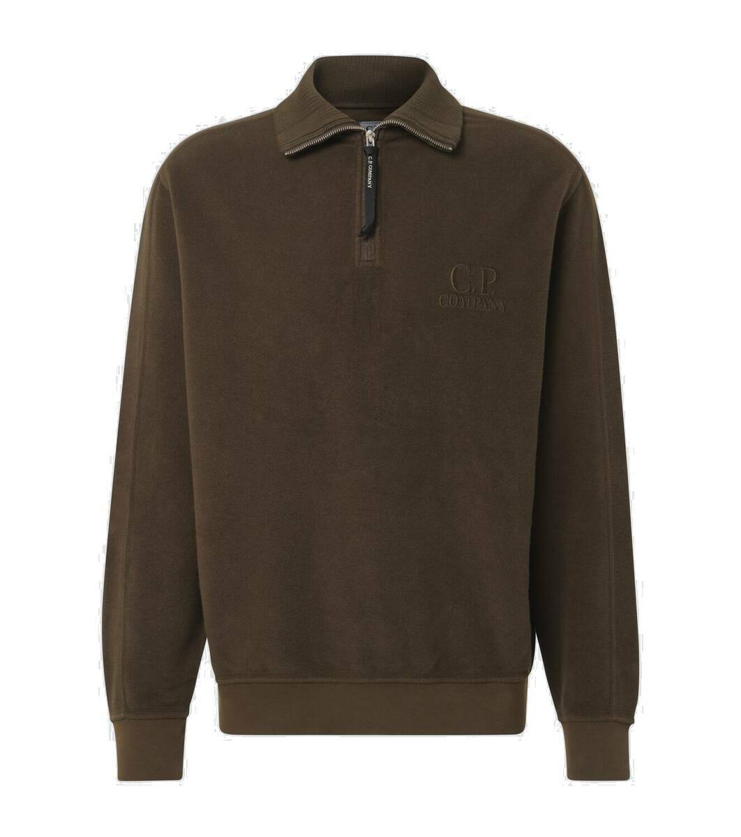 トップス C.P. COMPANY, HALF ZIP VEST トップス C.P. COMPANY, HALF ZIP VEST C.P. Company zip-fastening