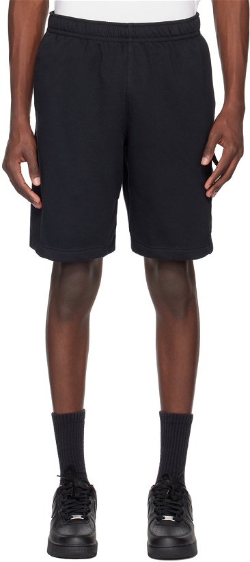 Photo: Nike Black Embroidered Shorts