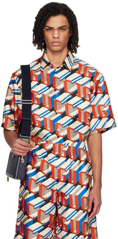 Photo: Gucci Multicolor Pixel Shirt