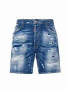 DSQUARED2 - Marine Fit Stretch Cotton Shorts