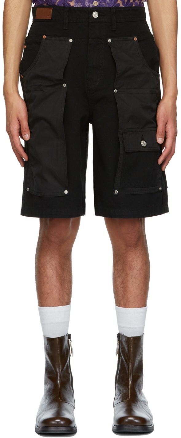 Photo: Andersson Bell Black Namibia Denim Shorts