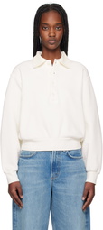 Citizens of Humanity Off-White Remi Collared Sweatshirt