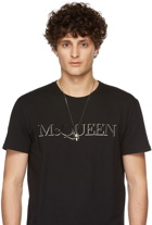 Alexander McQueen Silver Long Molten Necklace