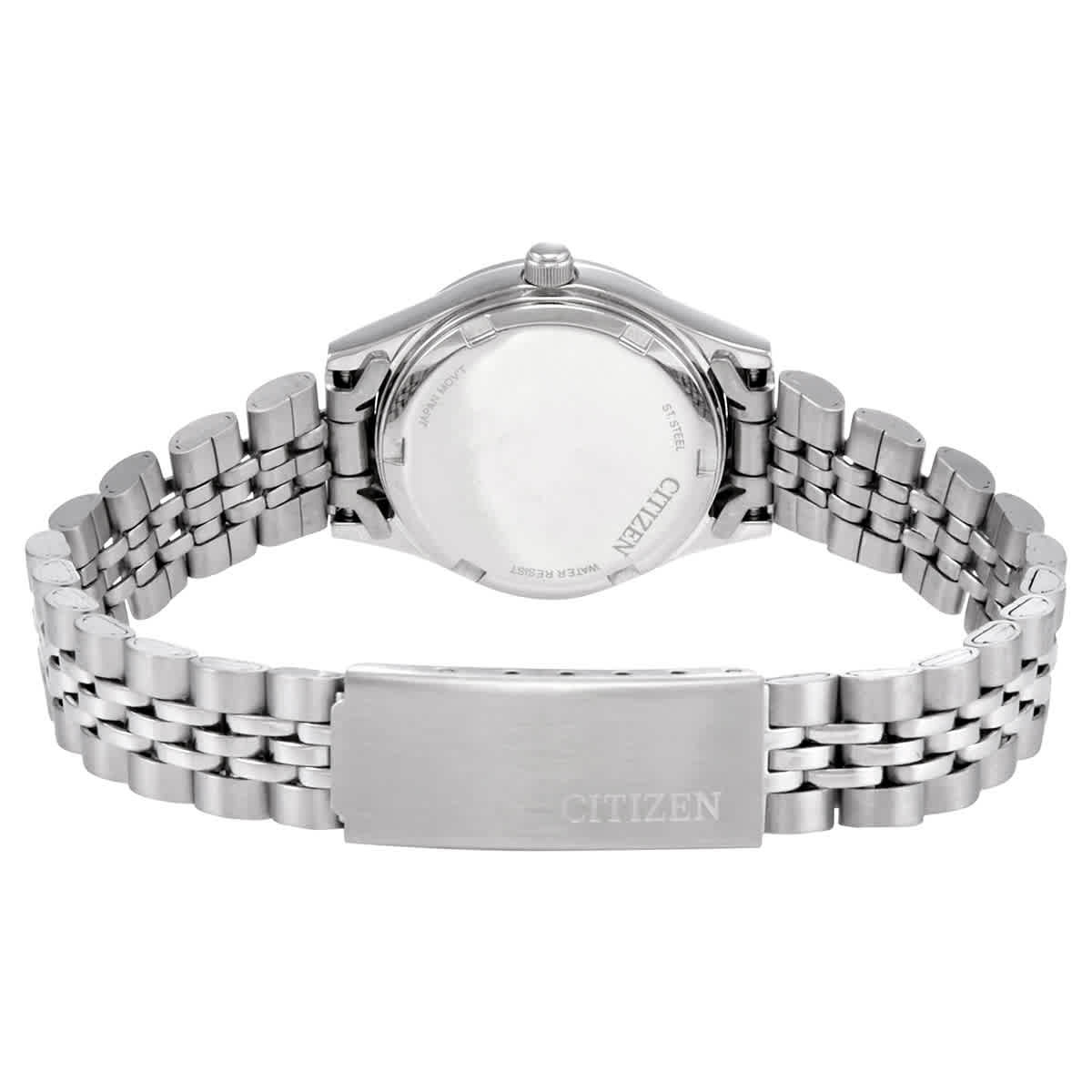 Citizen Quartz Crystal Blue Dial Ladies Watch EQ0530-51N