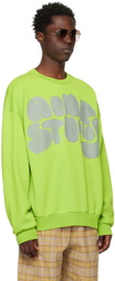 Acne Studios Green Bubble Sweatshirt