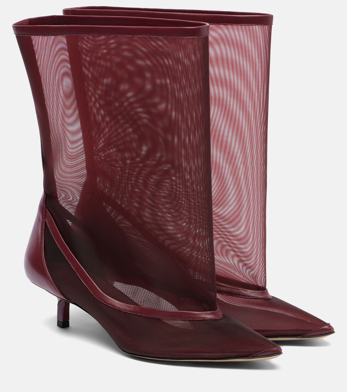 Jacquemus Tourni mesh ankle boots