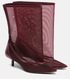 Jacquemus Tourni mesh ankle boots