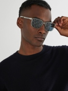 Dior Eyewear - DiorTag SU Square-Frame Acetate and Silver-Tone Mirrored Sunglasses